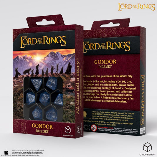 THE LORD OF THE RINGS GONDOR DICE SET