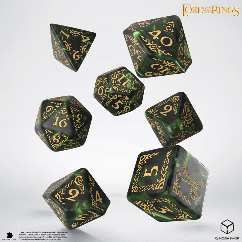 THE LORD OF THE RINGS ROHAN DICE SET