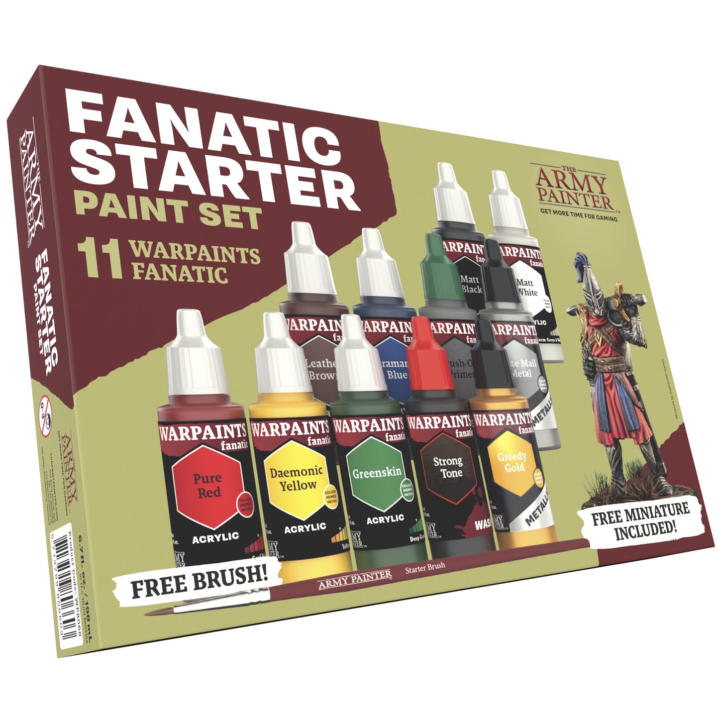 ARMY PAINTER WARPAINTS FANATIC STARTER SET