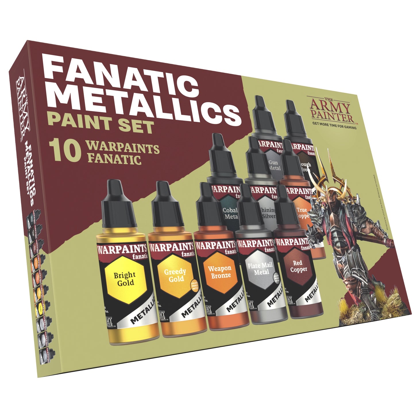 ARMY PAINTER WARPAINTS FANATIC METALLICS PAINT SET