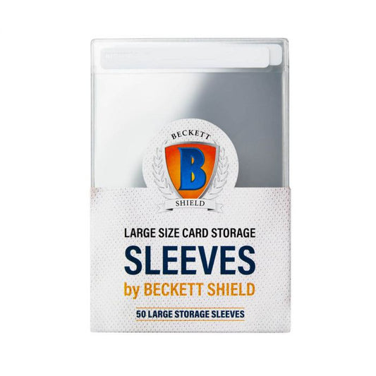BECKETT SHIELD LARGE SIZE CARD STORAGE SLEEVES