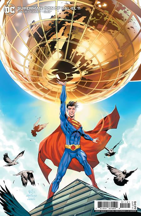 SUPERMAN SON OF KAL-EL #11 CVR B ROGER CRUZ & NORM RAPMUND CARD STOCK VARIANT