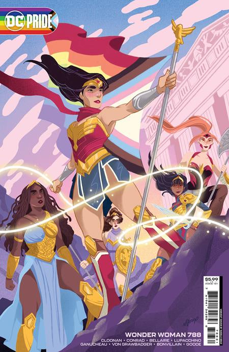 WONDER WOMAN #788 CVR C NICOLE GOUX PRIDE MONTH CARD STOCK VARIANT