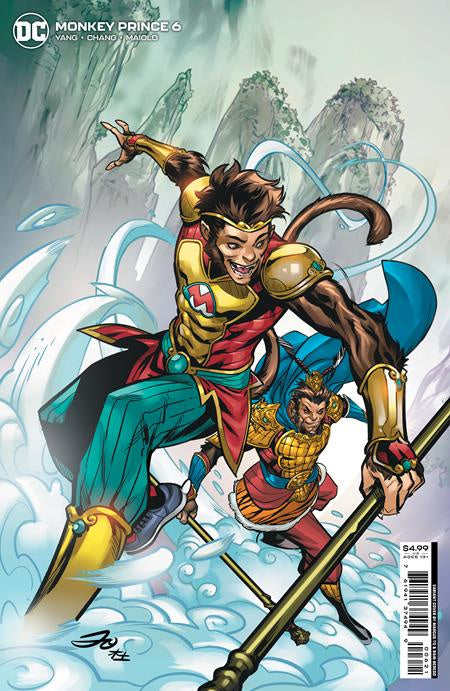 MONKEY PRINCE #6 (OF 12) CVR B MARCUS TO CARD STOCK VARIANT