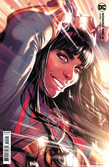 WONDER GIRL #4 CVR B JAMAL CAMPBELL CARD STOCK VVARIANT