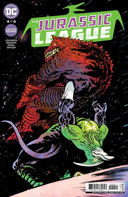 JURASSIC LEAGUE #4 (OF 6) CVR A DANIEL WARREN JOHNSON