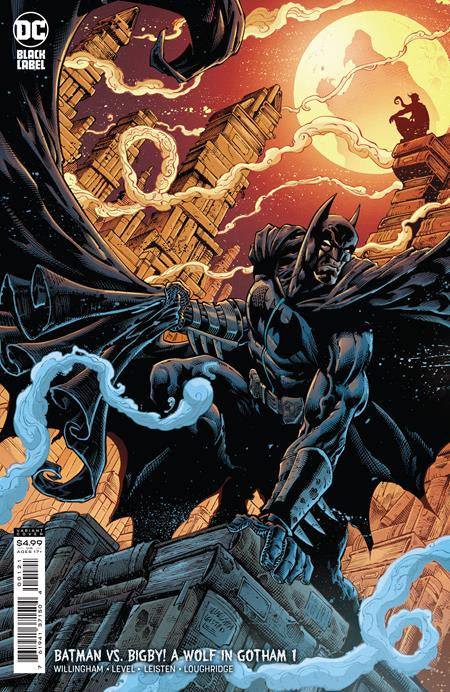 BATMAN VS BIGBY A WOLF IN GOTHAM #1 (OF 6) CVR B BRIAN LEVEL & JAY LEISTEN CARD STOCK VARIANT