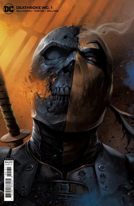 DEATHSTROKE INC #1 CVR B FRANCESCO MATTINA CARD STOCK VARIANT