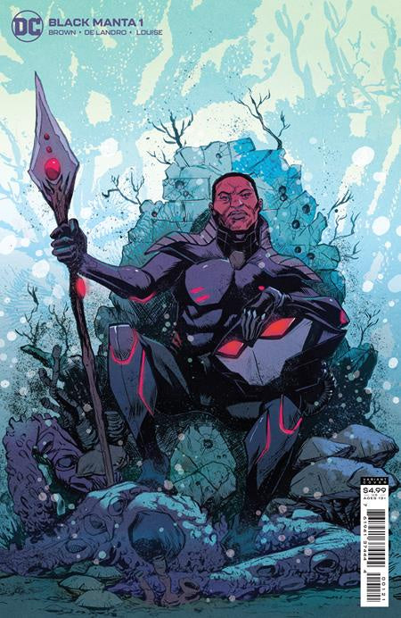 BLACK MANTA #1 (OF 6) CVR B SANFORD GREENE CARD STOCK VARIANT