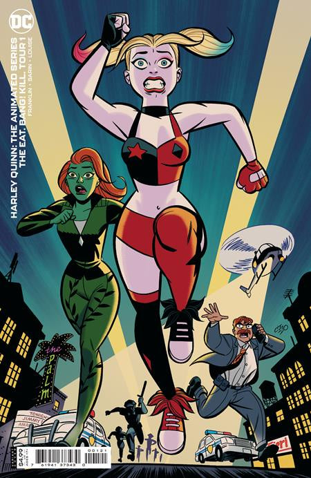 HARLEY QUINN THE ANIMATED SERIES THE EAT BANG KILL TOUR #1 (OF 6) CVR B MICHAEL CHO CARD STOCK VARIANT