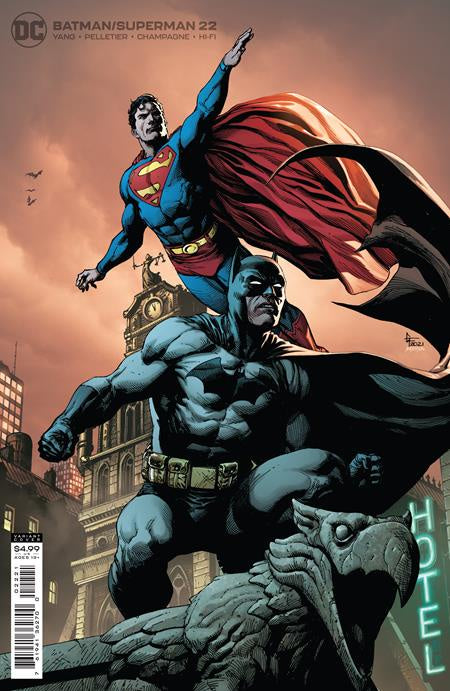 BATMAN SUPERMAN #22 CVR B GARY FRANK CARD STOCK VARIANT