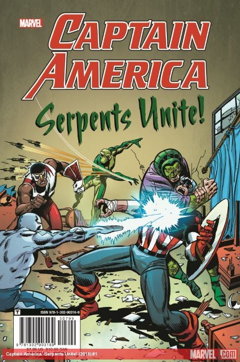 CAPTAIN AMERICA SERPENTS UNITE #1