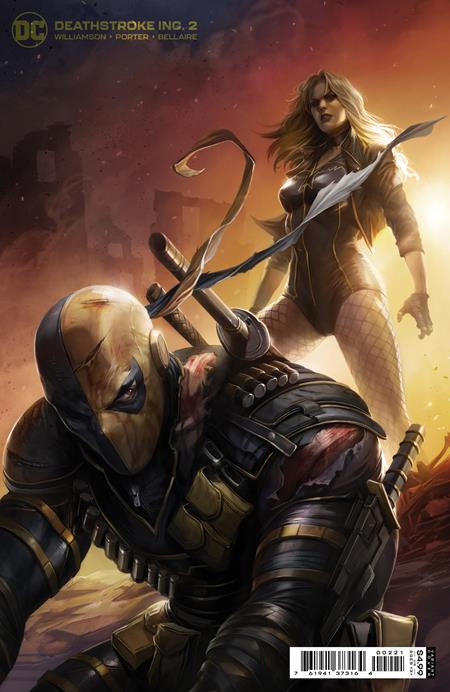 DEATHSTROKE INC #2 CVR B FRANCESCO MATTINA CARD STOCK VARIANT