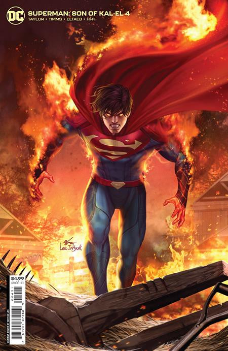 SUPERMAN SON OF KAL-EL #4 CVR B INHYUK LEE CARD STOCK VARIANT