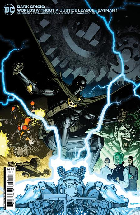 DARK CRISIS WORLDS WITHOUT A JUSTICE LEAGUE BATMAN #1 (ONE SHOT) CVR B RYAN SOOK VARIANT