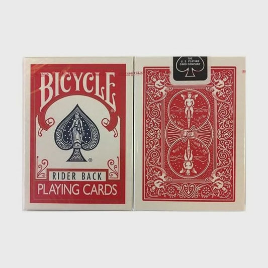 BICYCLE RIDER BACK PLAYING CARDS - RED