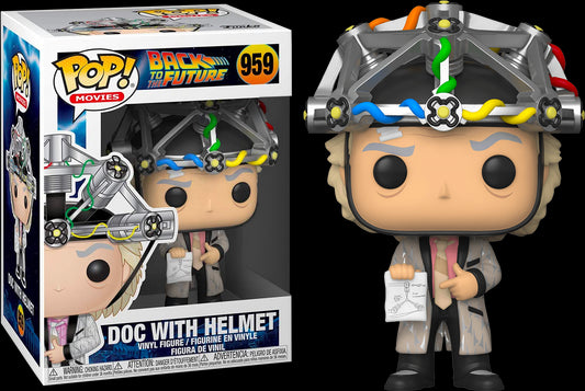 POP! MOVIES: BACK TO THE FUTURE: DR EMMETT BROWN WITH HELMET