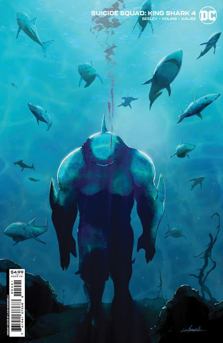 SUICIDE SQUAD KING SHARK #4 (OF 6) CVR B LIVIO RAMONDELLI CARD STOCK VARIANT