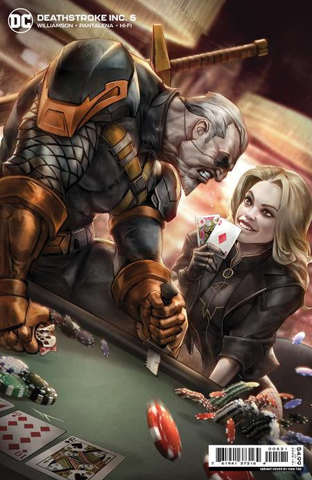 DEATHSTROKE INC #5 CVR B IVAN TAO CARD STOCK VARIANT