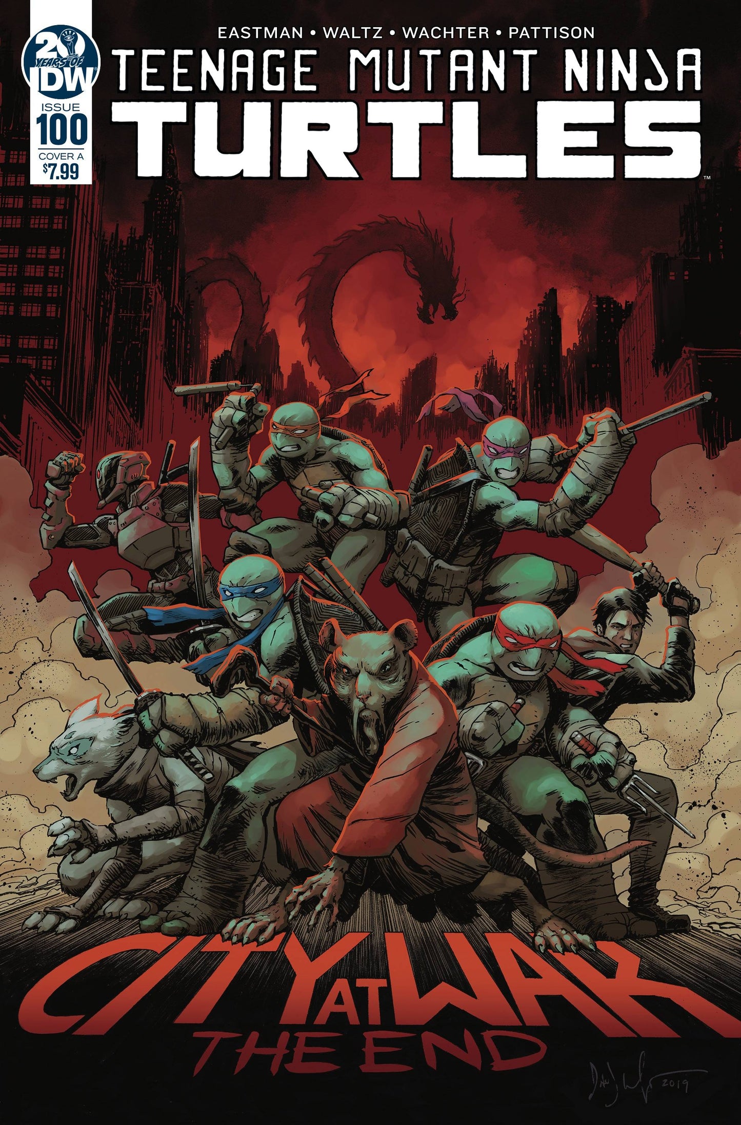 TMNT ONGOING #100 CVR A WACHTER