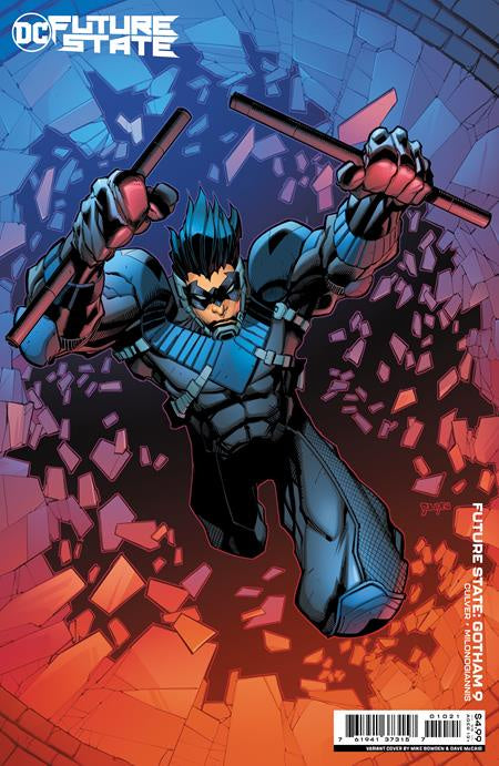 FUTURE STATE GOTHAM #10 CVR B MIKE BOWDEN CARD STOCK VARIANT