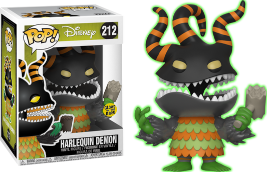 POP! DISNEY: NIGHTMARE BEFORE CHRISTMAS: HARLEQUIN DEMON (GLOW)