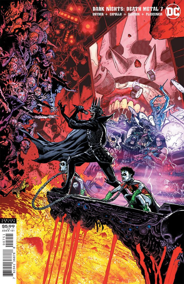 DARK NIGHTS DEATH METAL #7 (OF 7) DOUG MAHNKE VARIANT