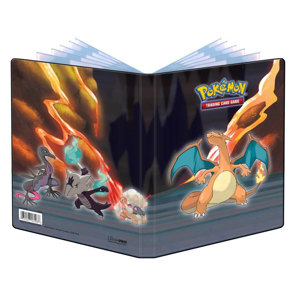 POKEMON 4 POCKET PORTFOLIO SCORCHING SUMMIT