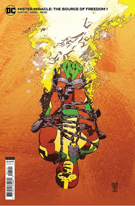 MISTER MIRACLE THE SOURCE OF FREEDOM #1 (OF 6) CVR B VALENTINE DE LANDRO CARD STOCK VARIANT