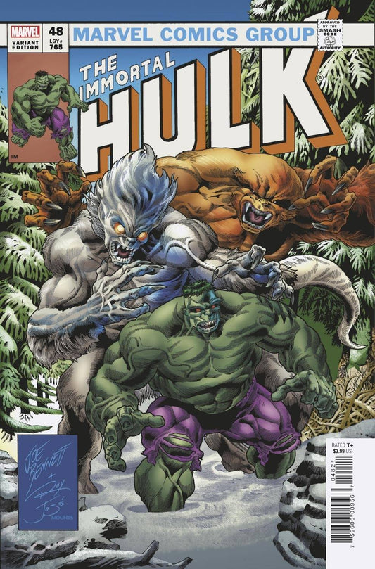 IMMORTAL HULK #48 BENNETT HOMAGE VARIANT