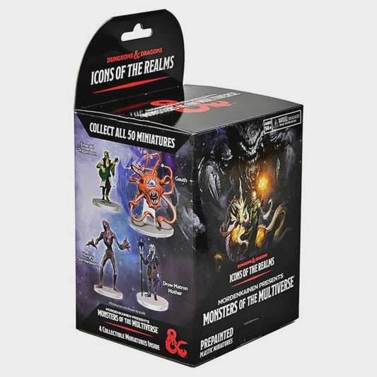 DUNGEONS & DRAGONS ICONS OF THE REALMS  MONSTERS OF THE MULTIVERSE BOOSTER BOX