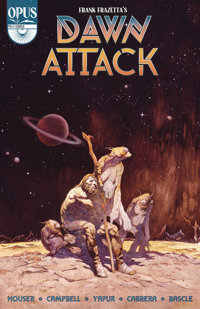 Frank Frazettas Dawn Attack #2 (Of 5) Cover B Frazetta