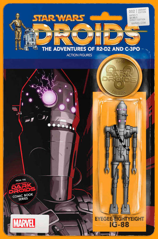 Star Wars: Dark Droids 2 John Tyler Christopher Action Figure Variant [Dd]