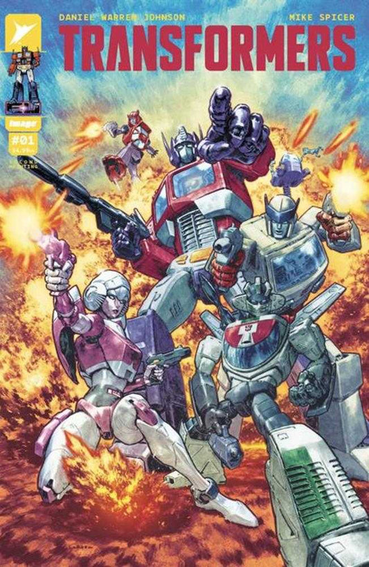 Transformers #1 Cover C Lewis Larosa Variant 2nd Print