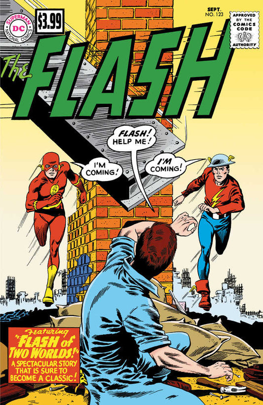 Flash #123 Facsimile Edition Cover A Carmine Infantino & Murphy Anderson