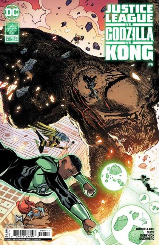 Justice League vs Godzilla vs Kong #6 (Of 7) Cover A Drew Edward Johnson