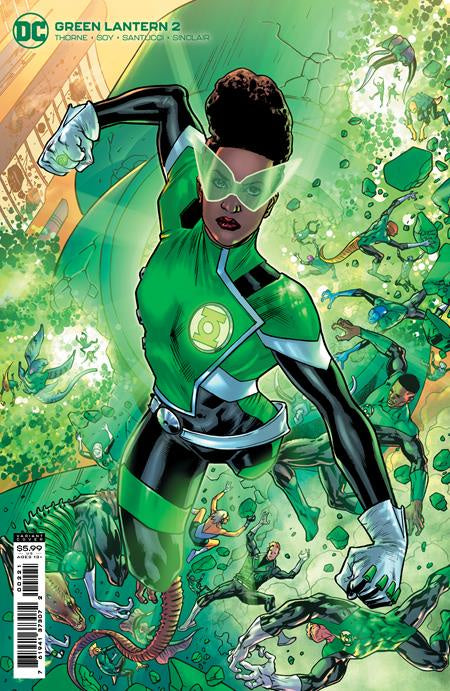 GREEN LANTERN #2 CVR B BRYAN HITCH CARD STOCK VARIANT