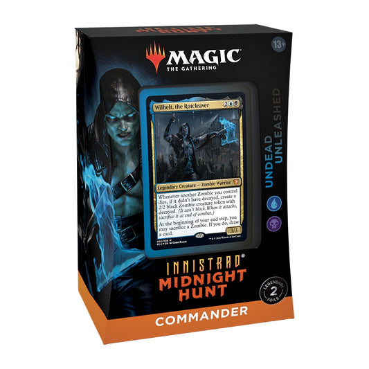 MAGIC THE GATHERING INNISTRAD MIDNIGHT HUNT COMMANDER DECK- UNDEAD UNLEASED