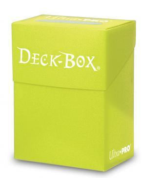 ULTRA PRO DECK BOX BRIGHT YELLOW