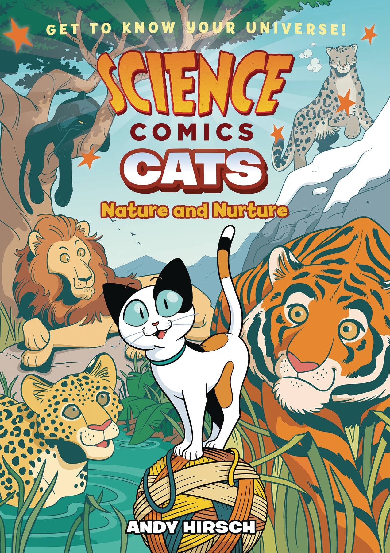 SCIENCE COMICS CATS NATURE & NURTURE