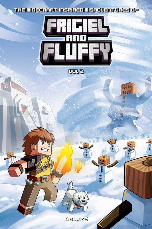 MINECRAFT INSPIRED MISADVENTURES OF FRIGIEL & FLUFFY VOLUME 02 HC