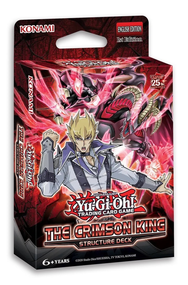 YUGIOH THE CRIMSON KING STRUCTURE DECK