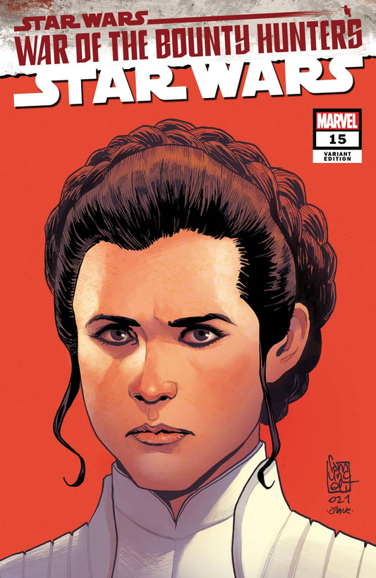 STAR WARS #15 CAMUNCOLI HEADSHOT VARIANT WOBH