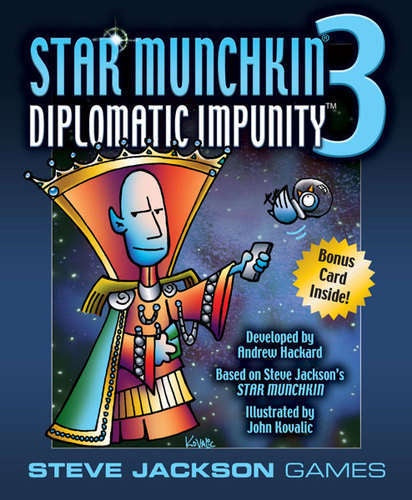 STAR MUNCHKIN 3 DIPLOMATIC IMPUNITY EXPANSION