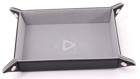 DIE HARD FOLDING RECTANGLE DICE TRAY - GREY