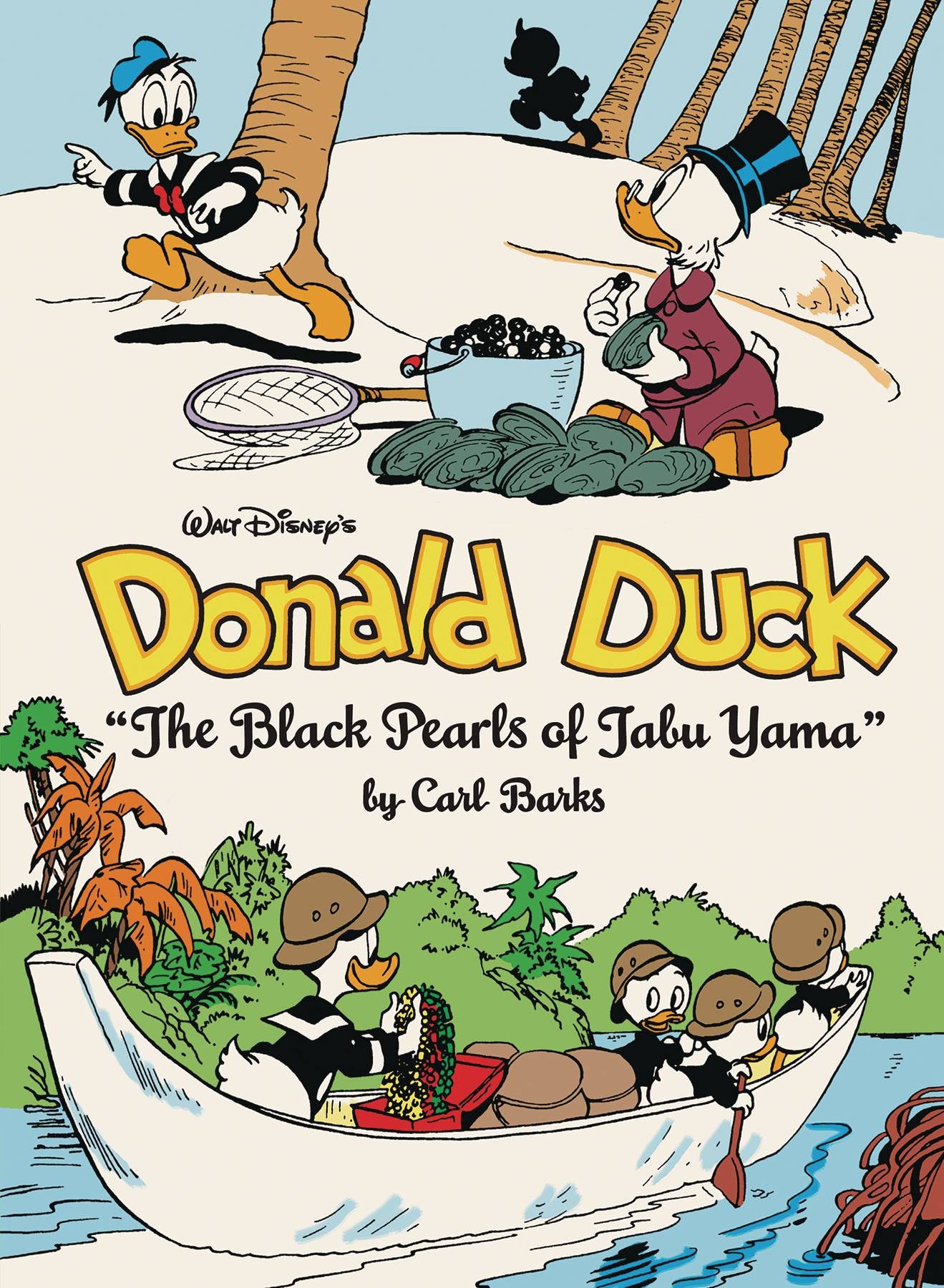 WALT DISNEY DONALD DUCK - THE BLACK PEARLS OF TABU YAMA HC