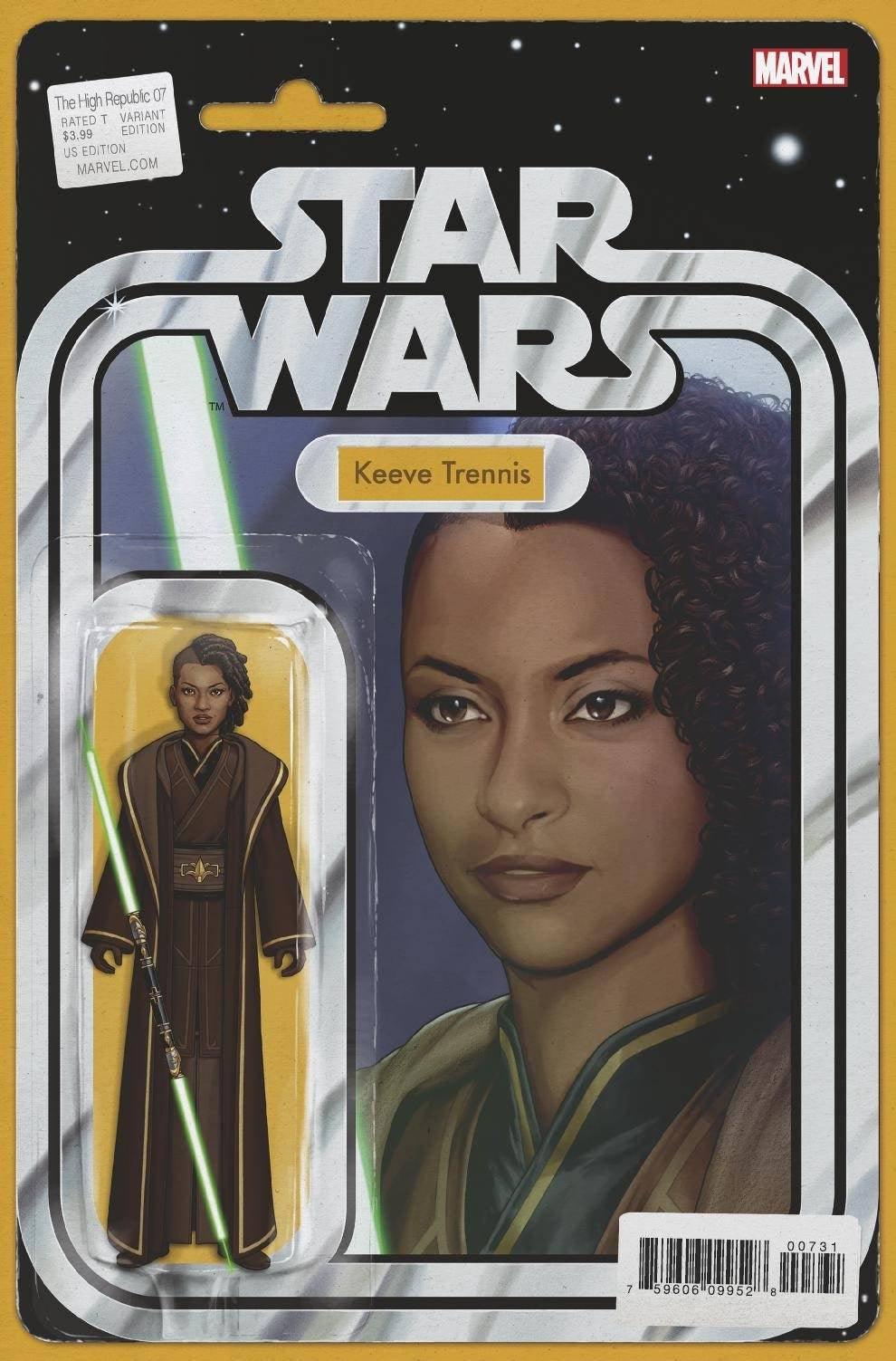 STAR WARS HIGH REPUBLIC #7 CHRISTOPHER ACTION FIGURE VARIANT