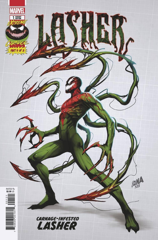 EXTREME CARNAGE LASHER #1 NAKAYAMA DESIGN VARIANT