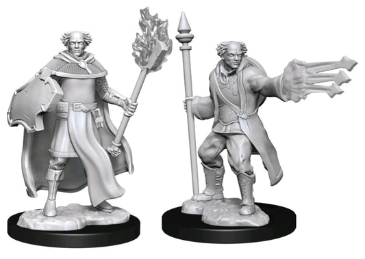 DUNGEONS & DRAGONS NOLZUR'S MARVELOUS UNPAINTED MINI: MULTICLASS CLERIC WIZARD (MALE)