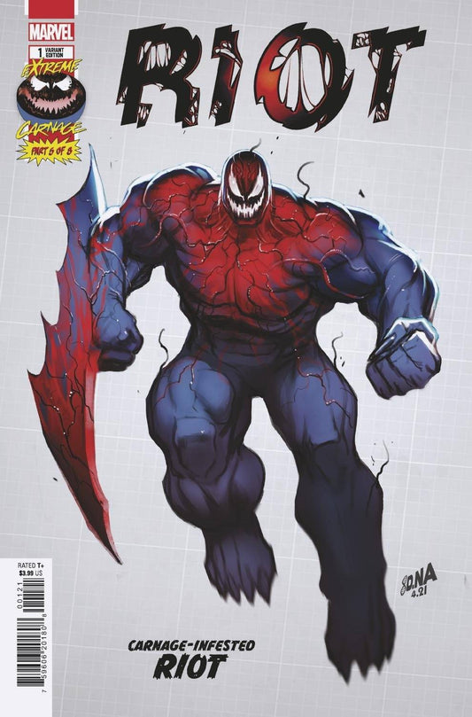 EXTREME CARNAGE RIOT #1 NAKAYAMA DESIGN VARIANT